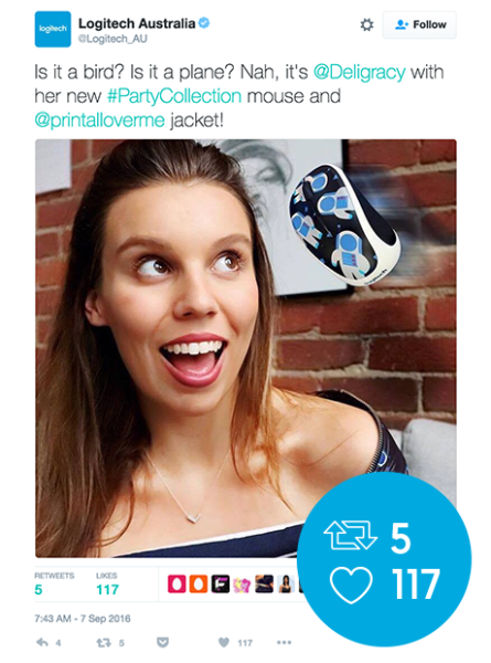 3-umm-logitech-party-collection-influencer-campaign-inline-portrait-social-influencer-deligracy; logitech influencer activation